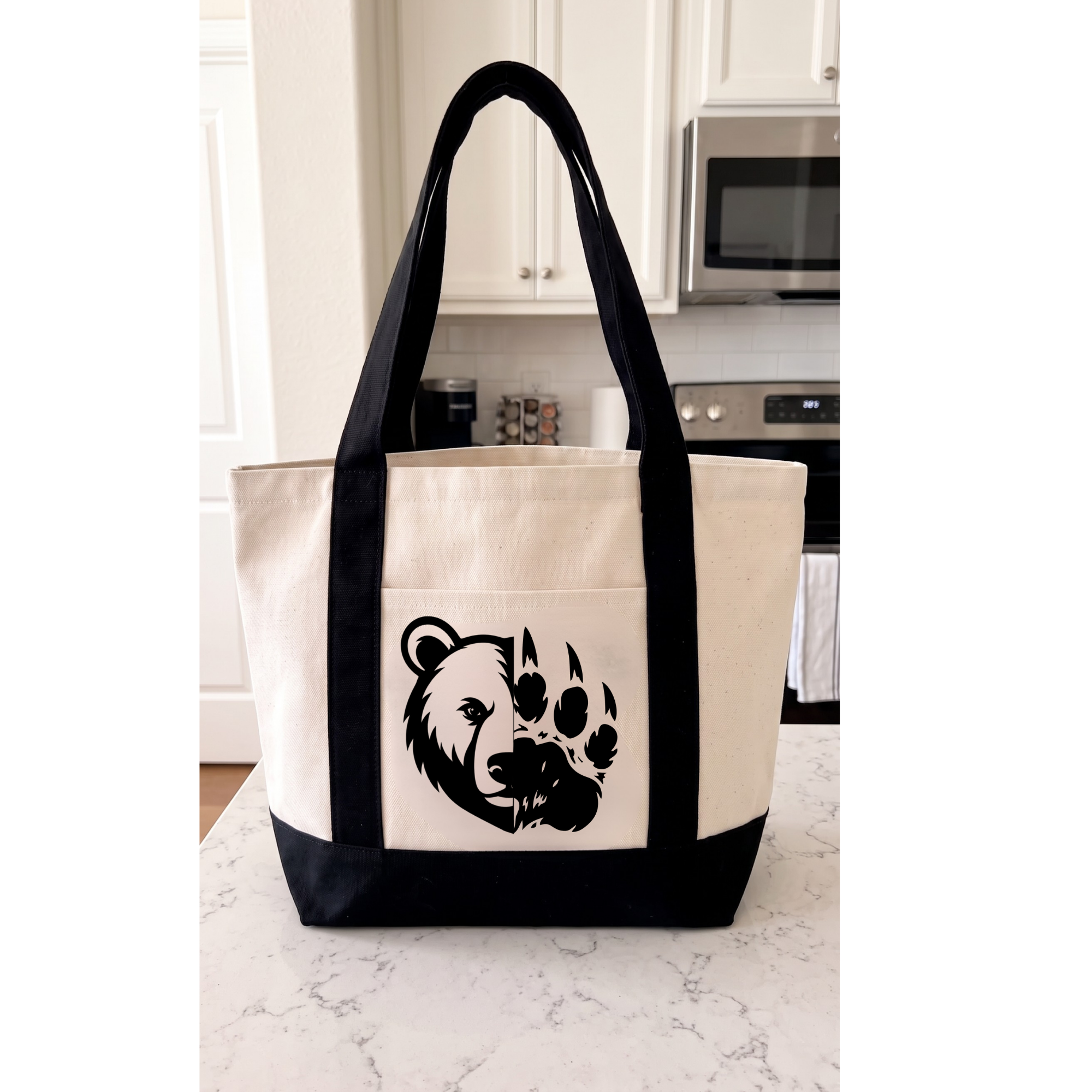 Bear Canvas Bag