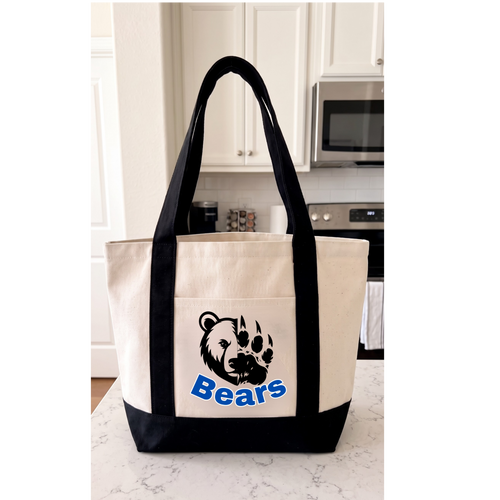 Bear Canvas Bag