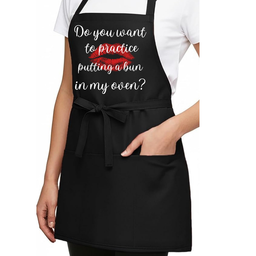 Bun in Oven Apron